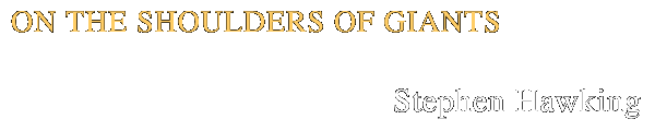 On The Shoulders Of Giants